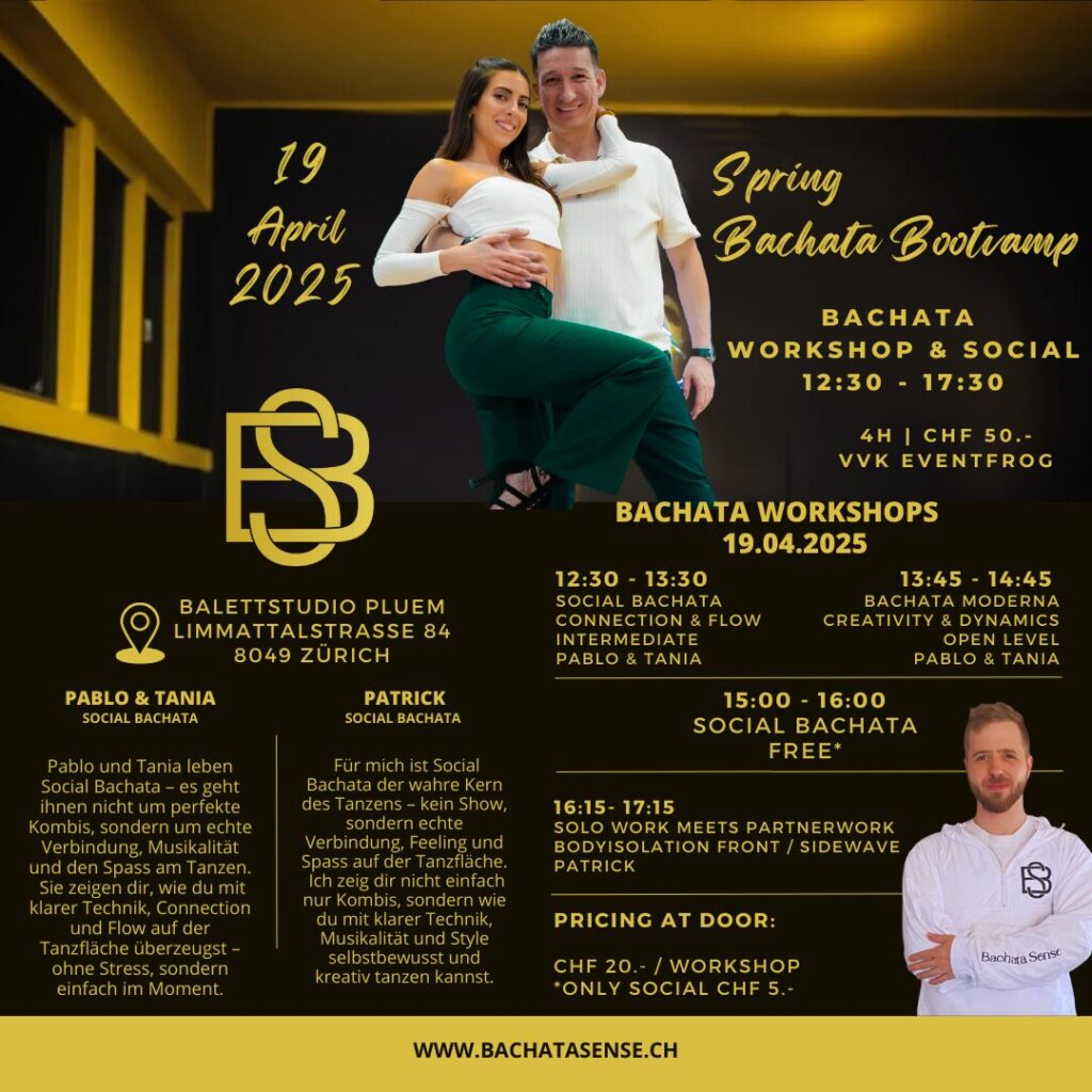 Bachata Sense Spring Bootcamp